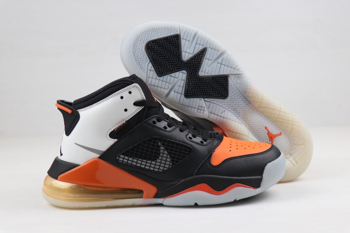 Air Jordan Mars x270 Black Orange White Shoes - Click Image to Close